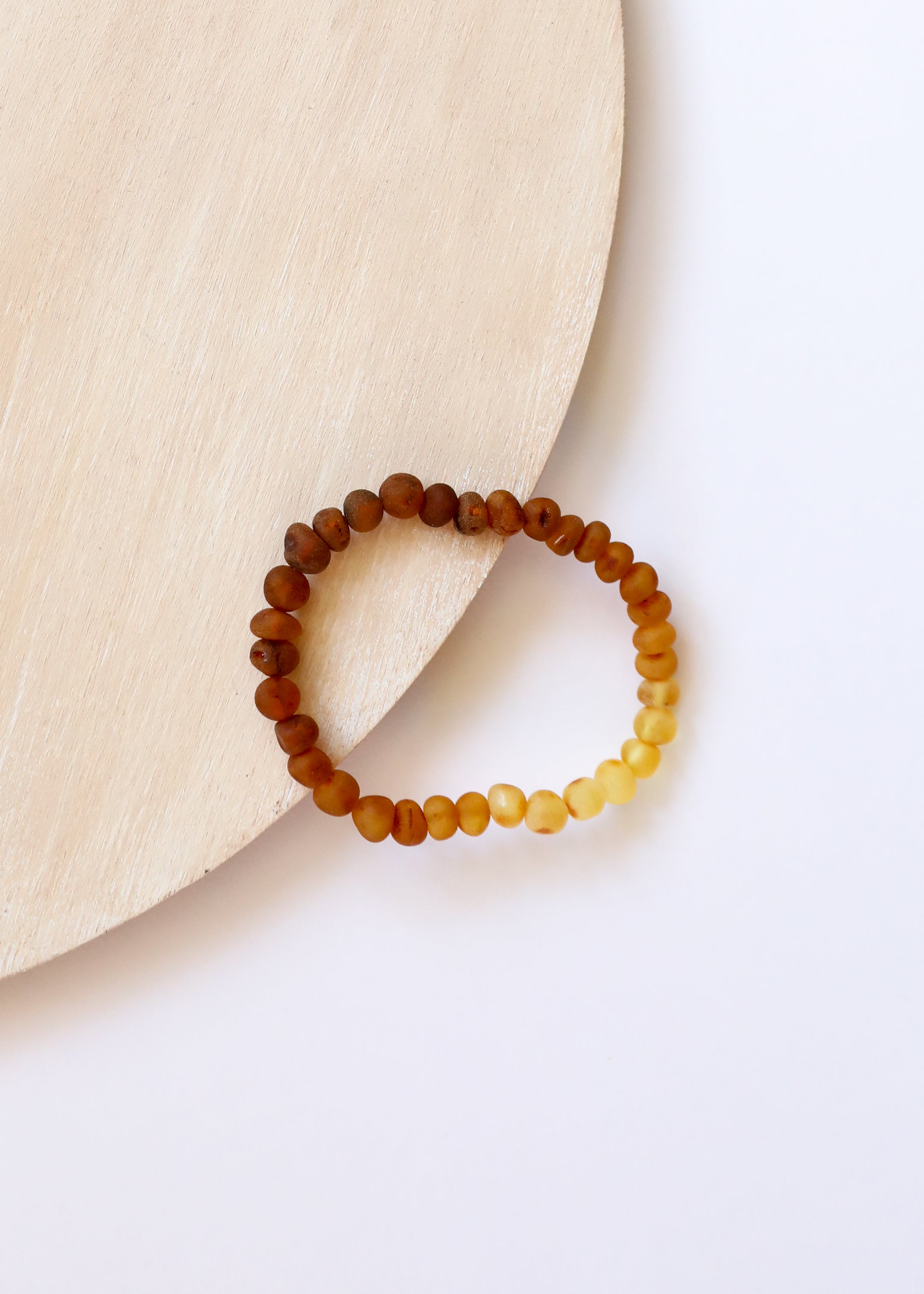 Raw baltic deals amber bracelet