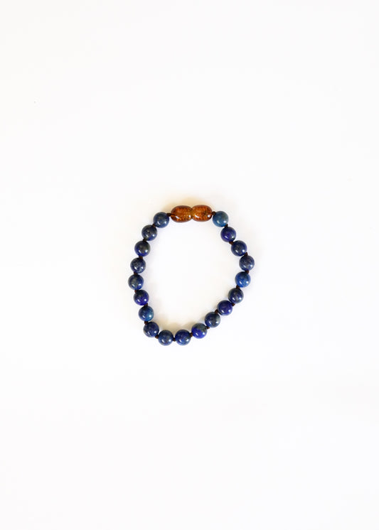 Pure Gemstone + Lapis || Anklet or Bracelet