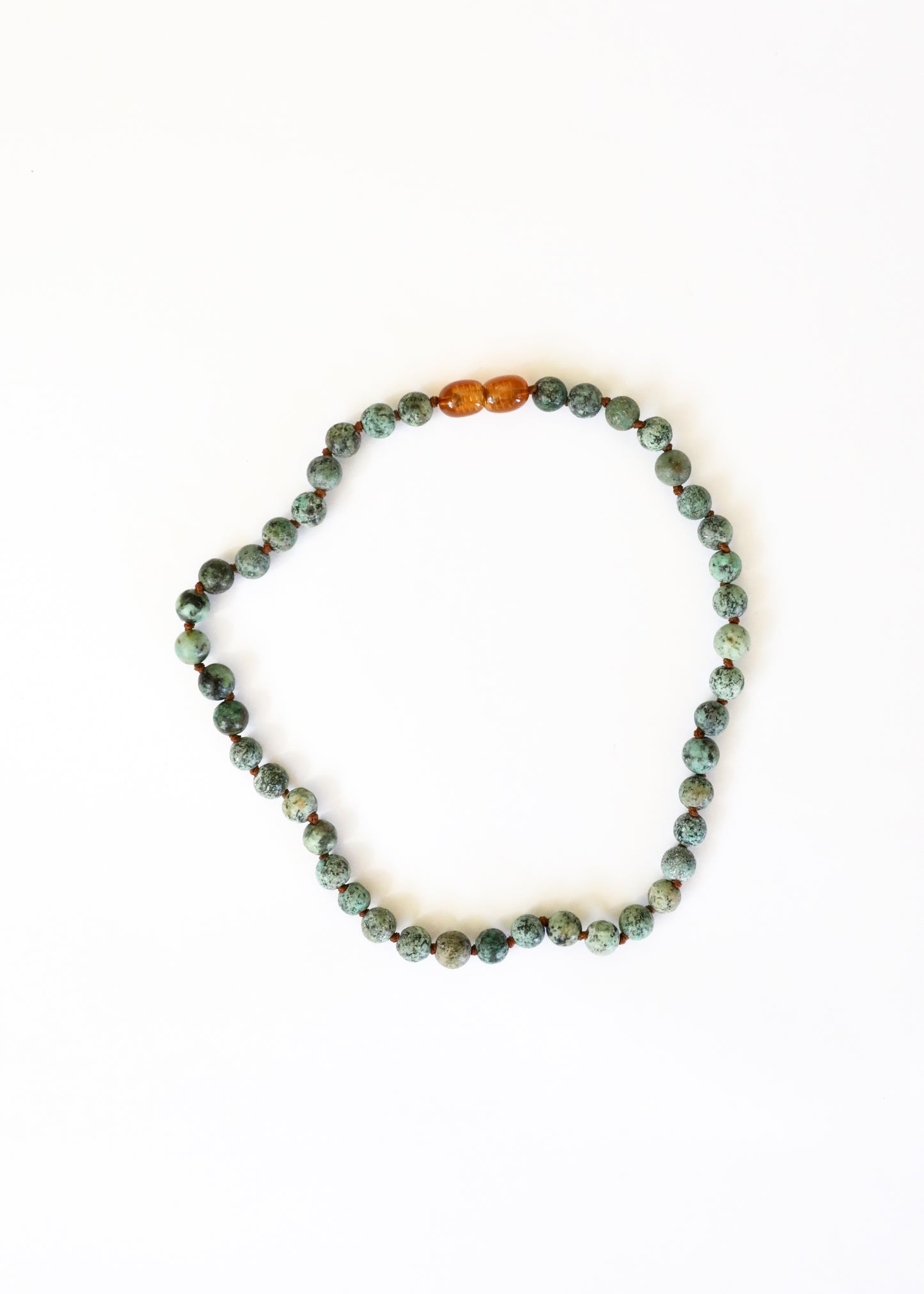 Pure Gemstone + Turquoise Jasper || Necklace