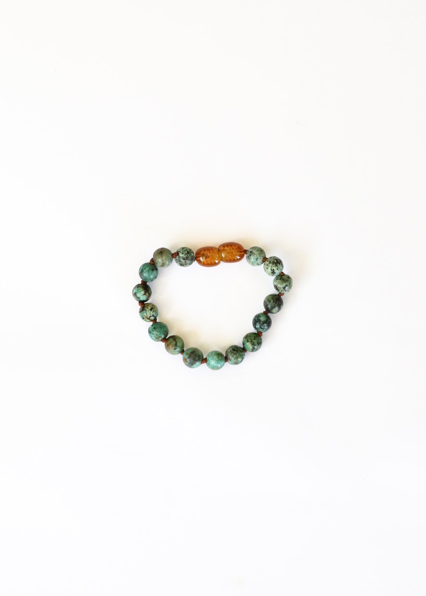 Pure Gemstone + Turquoise Jasper || Anklet or Bracelet