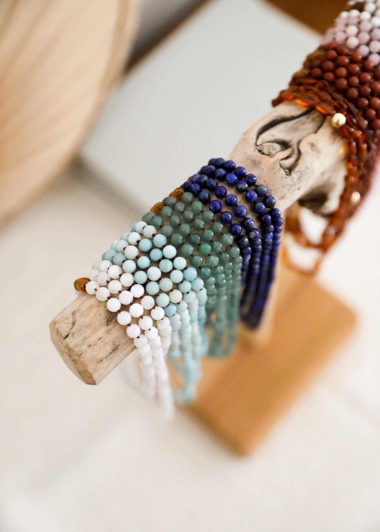 Pure Gemstone + Lapis || Anklet or Bracelet