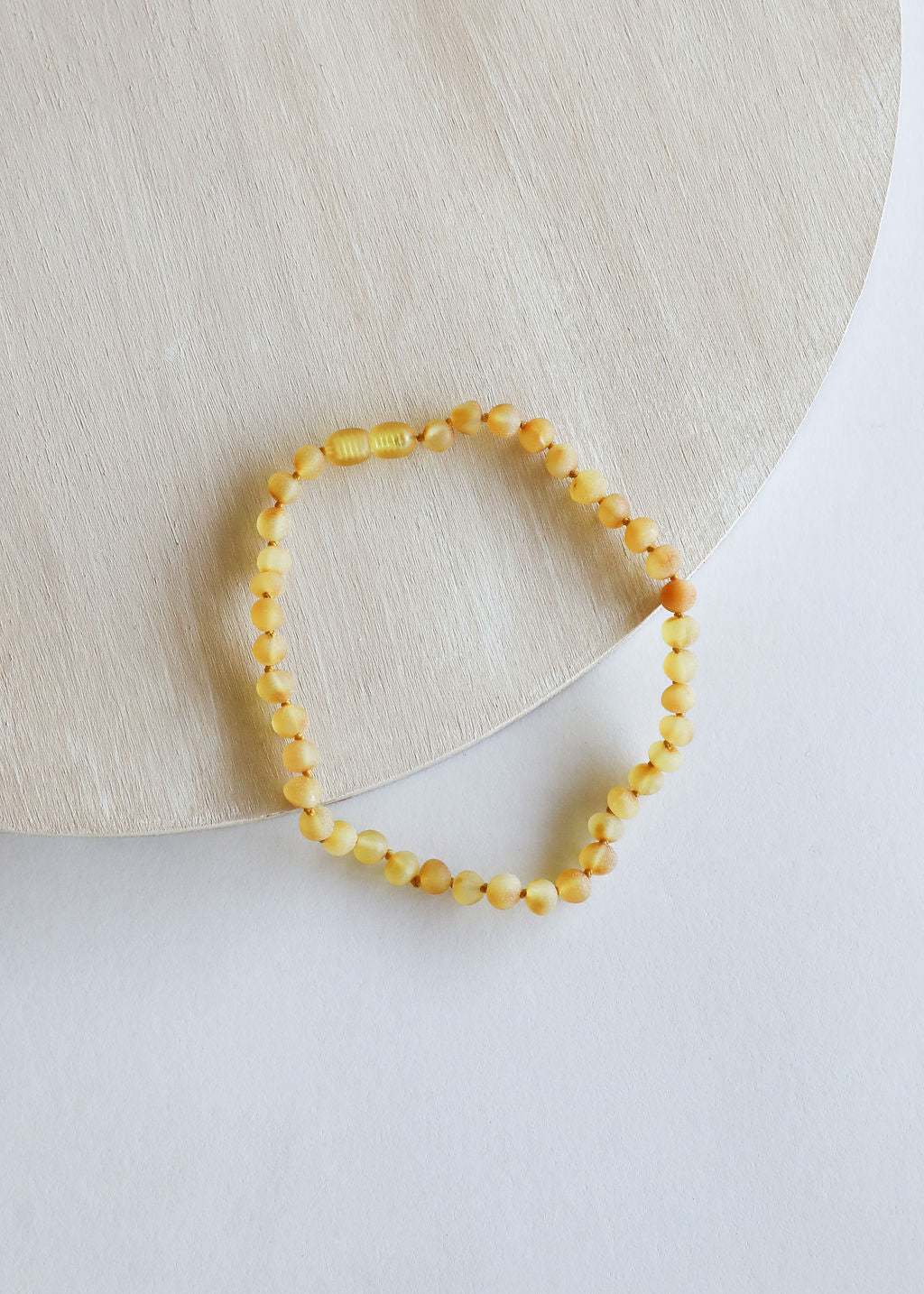 Raw Honey Baltic Amber || Necklace