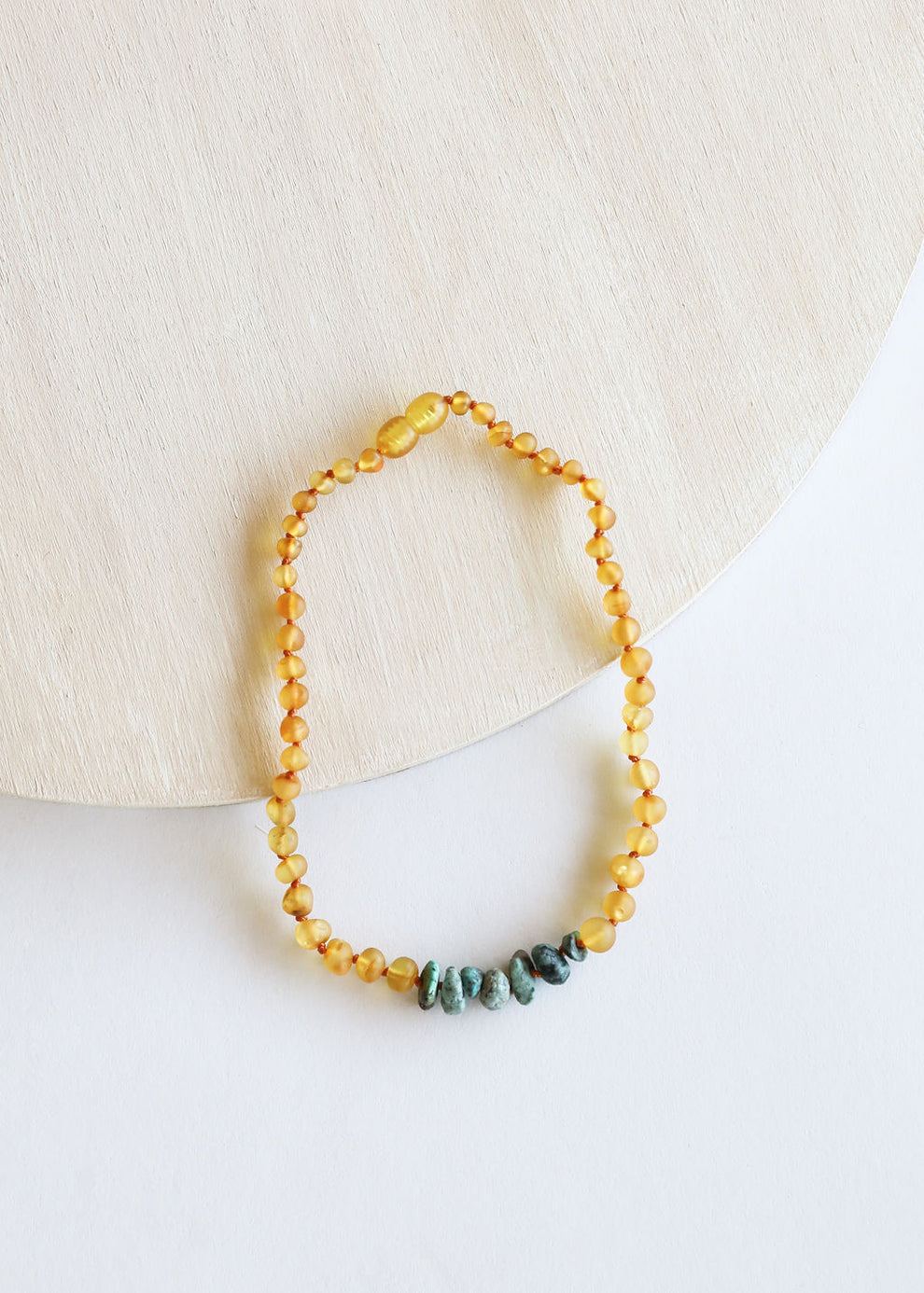 Raw Honey Baltic Amber Necklace