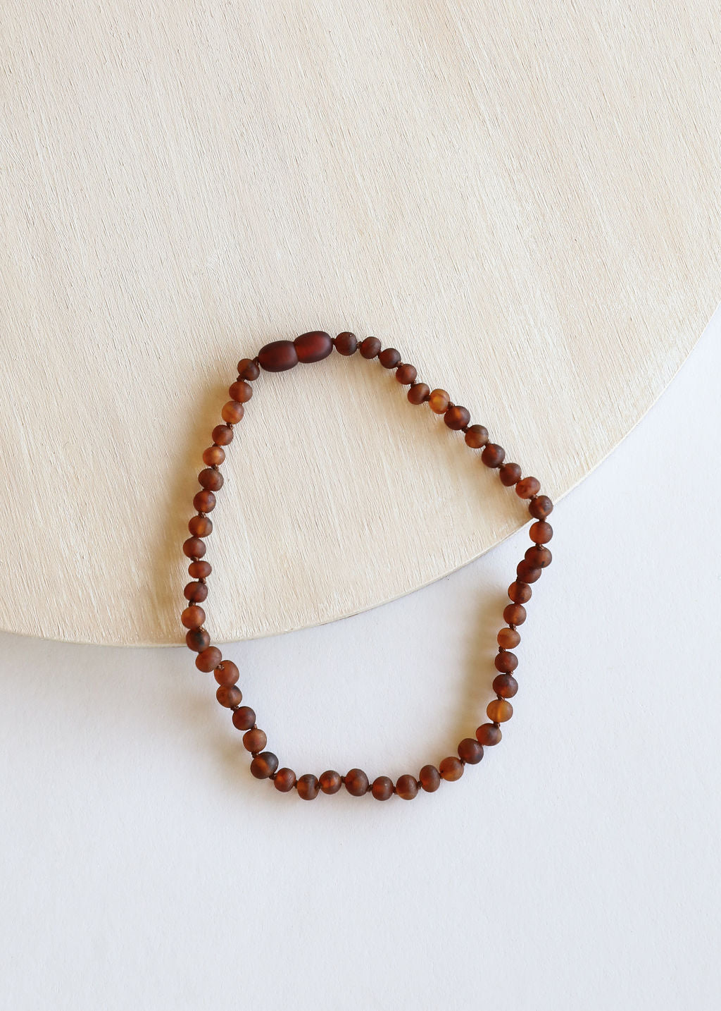 Raw Cognac Baltic Amber || Necklace