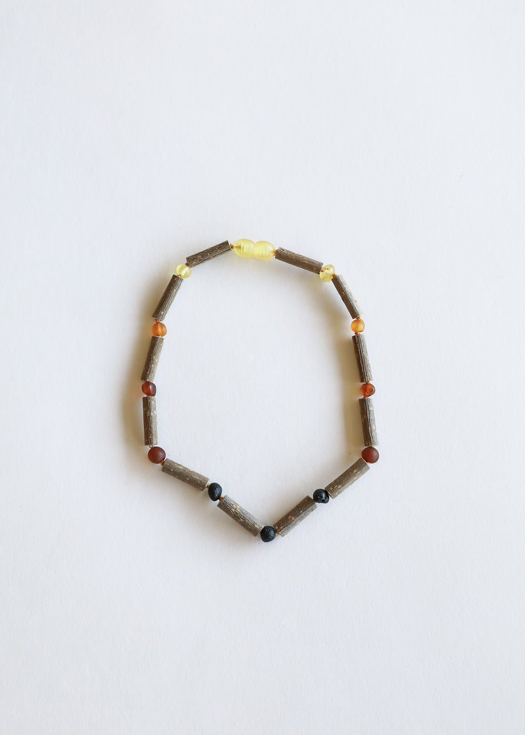 Hazelwood + Raw Ombre Amber Necklace
