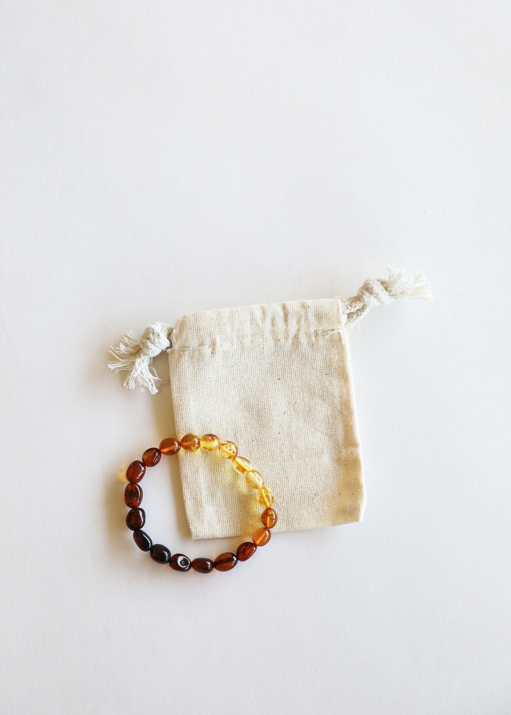 Polished Ombre Baltic Amber Bracelet || Adult